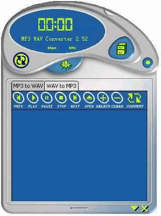 American Shareware MP3 to WAV Converter 3.98 Portable