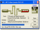 Acoustica MP3 to WAVE Converter PLUS